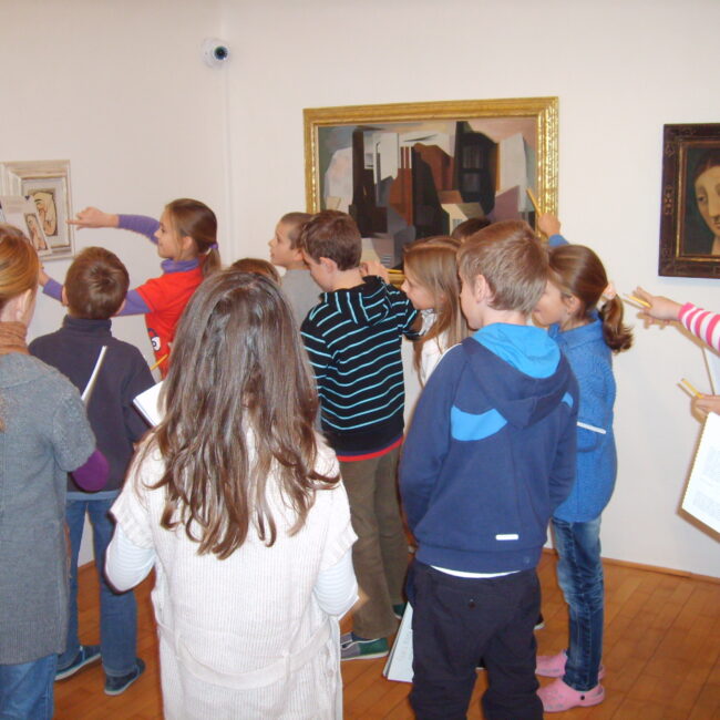 Edukačný program pre deti v stálych expozíciách - Sprievodca GPS, 2015