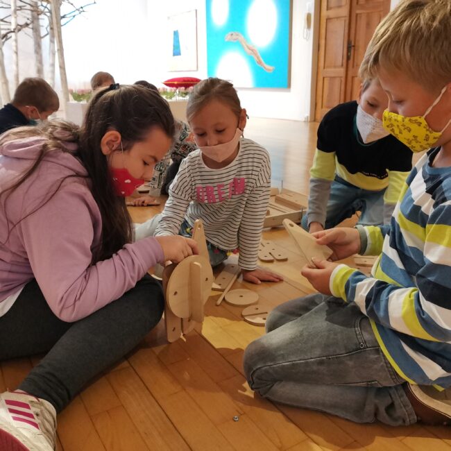 Workshop v stálych expozíciách v rámci projektu 4xANIMA, 2021