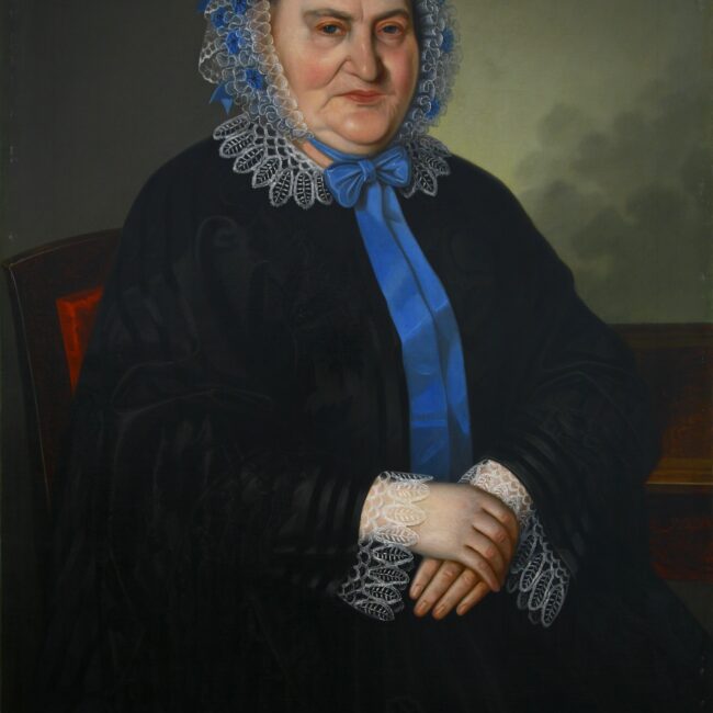 Peter Michal Bohúň, Portrét pani Telčovej, 1859