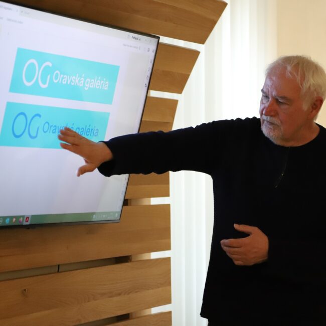 Prezentácia nového loga Oravskej galérie