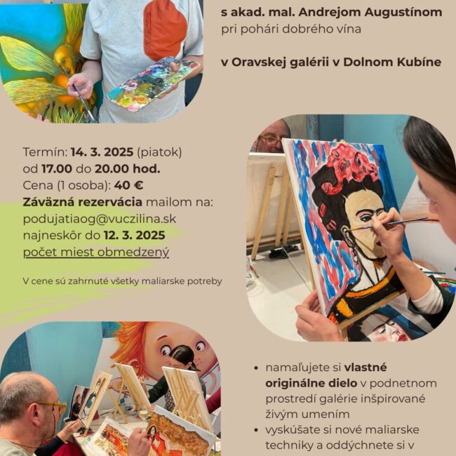 Zážitkové maľovanie s Andrejom Augustínom