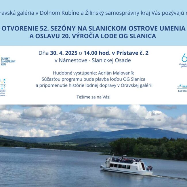 Slávnostné otvorenie 52. sezóny na Slanickom ostrove umenia
