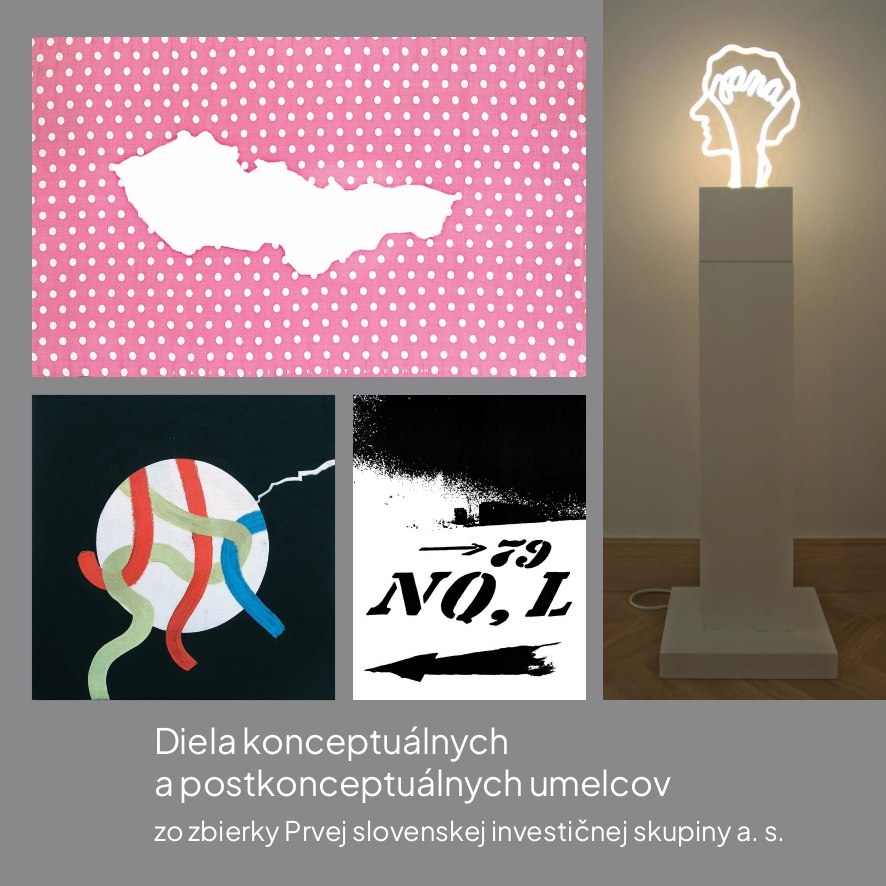 Diela konceptuálnych a postkonceptuálnych umelcov - Zo zbierky Prvej slovenskej investičnej skupiny a.s.